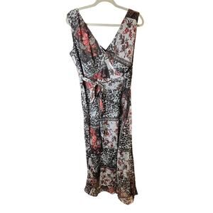 VTG Zoey Beth 3x Maxi Dress Patchwork Dark Romantic Goth Whimsigoth Y2K Witchy